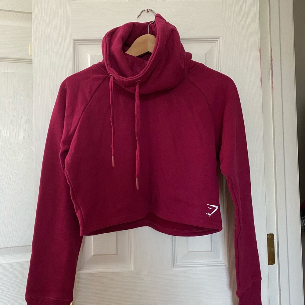 Gymshark Cropped Turtleneck Sweatshirt